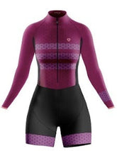 Enterizo Ciclismo GW M/L Mujer Basic Gaia Morado